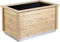 KGT Holz-Hochbeet Woody 0,8 x 1,27 x 0,74 m Typ Woody Light natur F&uuml;llmenge 530 l
