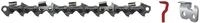 Oregon&reg; S&auml;gekette "Semi-Chisel 73DPX" 3/8" .058"/1,5 mm, 56 Treibglieder,