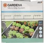 GARDENA Micro-Drip-System Tropfbew&auml;sserung Set Hochbeet/Beet (35 Pflanzen)...