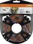 STIHL M&auml;hfaden "CF3 Pro" 3,0 mm/43 m, schwarz; orange; grau, 0000 930 4305