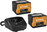 STIHL Akku mit Ladeger&auml;t AK-System mit 2 x AK 30 S und AL 101, 4520 007 5904