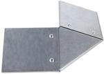 bellissa Eckteil zu Schneckenblech f&uuml;r Hochbeete 21 x 3,3 cm 4 St. Packung