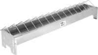KERBL Futtertrog 75 x 10 cm Metall verzinkt, f&uuml;r H&uuml;hner, 71302