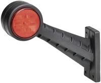 Hella&reg; LED-Positionsleuchte gewinkelt, seitlich rechts, 142,5 x 160 x 45 mm, 10 &ndash;