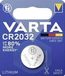 VARTA Batterie Lithium Coin; CR2032 3 V/230 mAh, 1 St. Blister, 6032101401