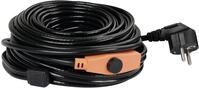 KERBL Heizkabel 4 m 230 V/64 W, f&uuml;r Rohrleitungen, mit Thermostat, 223586
