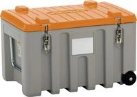 Cemo Werkzeugtrolley "CEMbox" 150 l 80 x 53 x 60 cm, PE (Polyethylen), grau;...