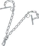 KERBL Kettenteil 6 x 700 mm zweiteilig f&uuml;r Rinderanbindung, zweiteilig, mit