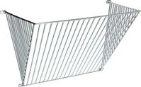 KERBL Heuraufe 67,5 x 41 x 45,5 cm, Wandmontage, f&uuml;r Ponys, Schweine, Ziegen,