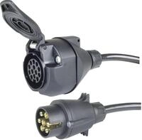 Herth + Buss Adapterkabel 1,0 m 12 V, Stecker 7-polig; Steckdose 13-polig, 51 276 568