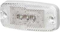 Hella&reg; LED-Positionsleuchte quadratisch, vorn links/rechts, wei&szlig;, 111,3 x 51,3 x 22