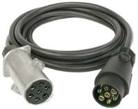 Herth + Buss Adapterkabel 3,5 m 12 V; 24 V, Stecker 7-polig; Steckdose 7-polig,...