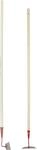 SHW R&uuml;benhacke Blatt 160 x 50 mm, Stiel 140 cm, D&auml;nische Form, 54236