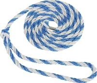KERBL Viehtransportstrick 320 cm, &Oslash; 12 mm, blau; wei&szlig;, mit Schlaufe, 5 St., 2954/5