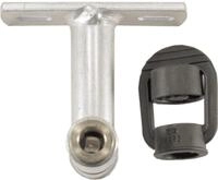 Hella&reg; Aufsteckrohr gewinkelt geschwei&szlig;t; geschraubt f&uuml;r Rundumleuchten, &Oslash; 24 mm,