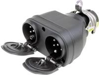 Herth + Buss Anh&auml;nger-Adapter Stecker 13-polig; Steckdose 7-polig N-Typ;...