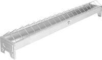 KERBL Futtertrog 100 x 10 cm Metall verzinkt, f&uuml;r H&uuml;hner, 71303
