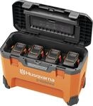 Husqvarna&reg; Akku-Ladebox "C1000X4" mit 4 Akkus, 9708587-01