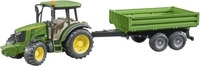 Bruder 02108, Bruder Modell "John Deere Traktor 5115 M" mit Anh&auml;nger, 1:16, 02108