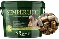 St. Hippolyt SemperCube getreidefreie Mineralw&uuml;rfel f&uuml;r Weidepferde 3 kg Eimer