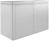 Biohort Gartenschrank 200 200,5 x 84,5 cm silber; metallic