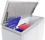 Biohort Gartenschrank 160 160,5 x 70,5 cm silber; metallic