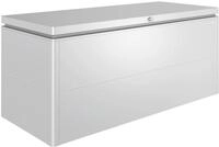 Biohort Gartenbox 200 200 x 85 cm silber; metallic Aufgewahrungsbox Garten