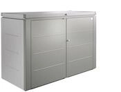 Biohort Gartenschrank 200 200,5 x 84,5 cm quarz-grau; metallic