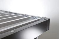 Biohort Ger&auml;tehaus HighLine H4 275 x 275 cm quarz-grau; metallic Standardt&uuml;r