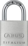 Abus 569500, ABUS Vorhangschloss Titalium 64TI/30 Kellerschloss, Spezial-Aluminium,