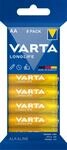 VARTA Batterie Alkaline Longlife AA; Mignon; LR6 1,5 V/1.300 mAh, 8 St. Folie,