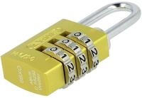 ABUS Zahlenschloss 145 color 145/20 Color Rainbow Kofferschloss, Spindschloss,