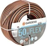 GARDENA Gartenschlauch "Comfort FLEX" 1/2" (12,7 mm) 50 m, schwarz; orange,...