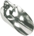 KERBL Futterschaufel 1.250 g rund mit Innenstiel, Aluminium, 29762