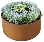 bellissa Hochbeet Corten 110 x 110 x 50 cm braun F&uuml;llmenge 624 l