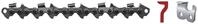 Oregon&reg; S&auml;gekette "Super 70 Chisel&trade; 75LPX" 3/8" .063"/1,6 mm, 60 Treibglieder,