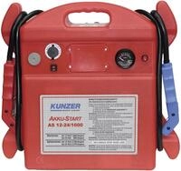KUNZER Starthilfe "Akku-Start" 12 V 1.600 A; 24 V 800 A, AS 12-24/1600
