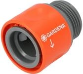 GARDENA &Uuml;bergangsschlauchst&uuml;ck Gewinde G 3/4" AG f&uuml;r 26,5 mm (G 3/4" IG)...