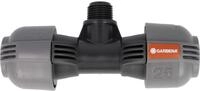 GARDENA Sprinklersystem T-St&uuml;ck Quick&Easy 25 mm x 1/2" AG 02786-20