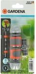 GARDENA System Kupplungs-Satz 13 mm (1/2'') grau; orange f&uuml;r 13 mm (1/2")- und...