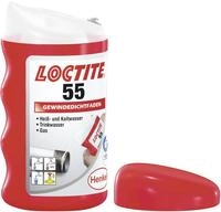 Loctite&reg; Gewindedichtfaden "55", 160 m, wei&szlig;, niedrige Demontage-Festigkeit,