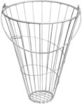 KERBL Futterkorb &Oslash; 380 mm; 140 mm, H&ouml;he 500 mm, Stahl verzinkt, 70280