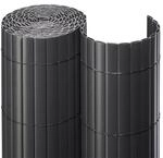 NOOR Sichtschutzmatte PVC anthrazit 1,2 x 3 m Sichtschutz Kunststoff