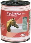 Ako Breitband "TopLine Plus" 20 mm/200 m wei&szlig;; rot, 449551