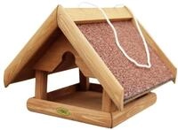HABAU Futterhaus "Bergfink" braun