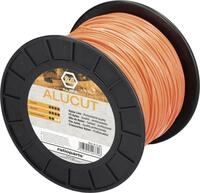 M&auml;hfaden "Alucut" 2,4 mm/360 m 6-Kant, orange, Spule