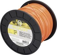 M&auml;hfaden "Alucut" 3,0 mm/240 m 6-Kant, orange, Spule