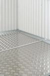 Biohort Aluminium Bodenplatte 242,6 x 323,6 cm silber