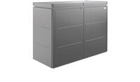 Biohort Gartenschrank 160 160,5 x 70,5 cm dunkelgrau; metallic