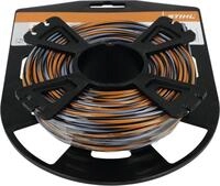 STIHL M&auml;hfaden "CF3 Pro" 2,4 mm/35 m, schwarz; orange; grau, 0000 930 4300